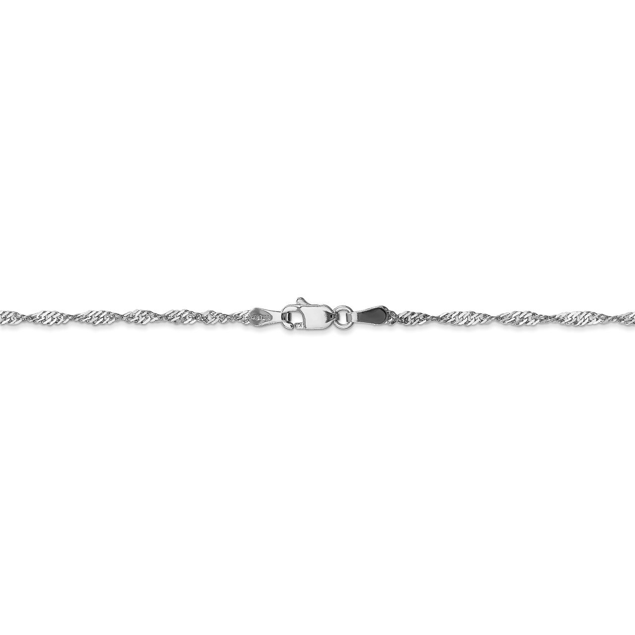 14k WG 1.7mm Singapore Chain-2