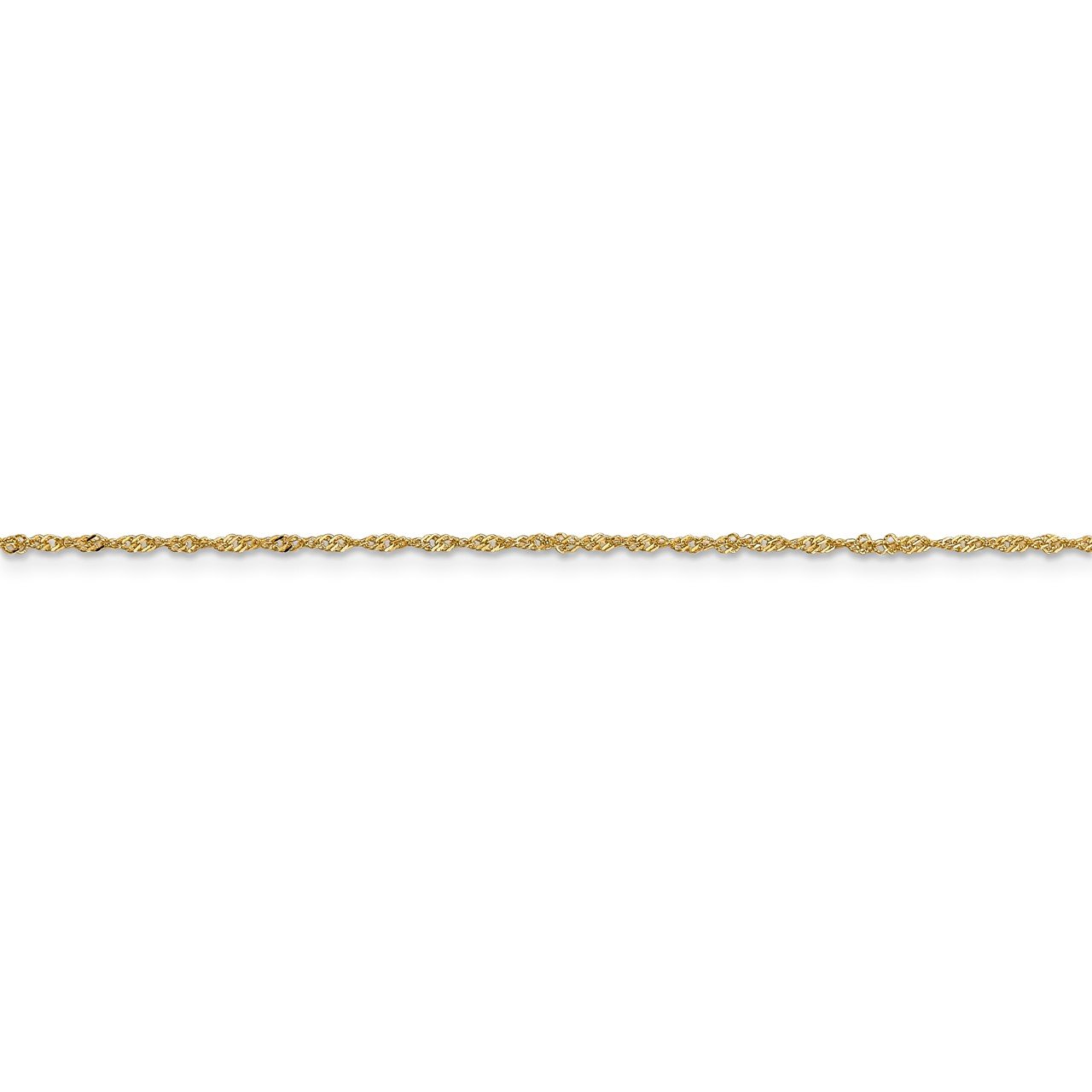 14k 1.10mm Singapore Chain-2