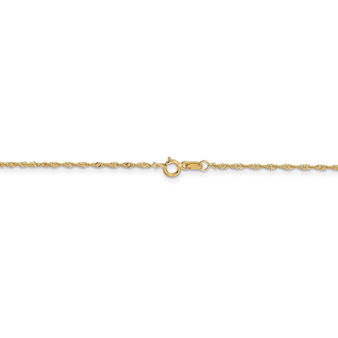 14k 1.10mm Singapore Chain-3