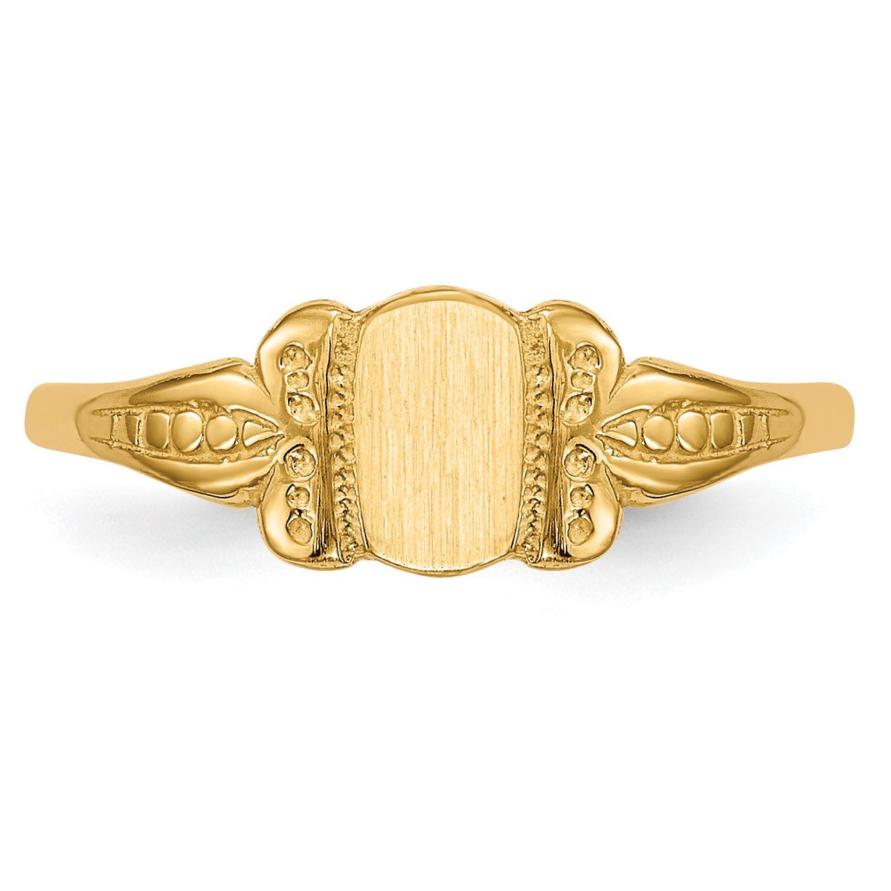 14k Childs Signet Ring-3